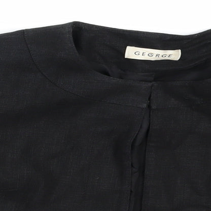 George Womens Black   Jacket  Size 8