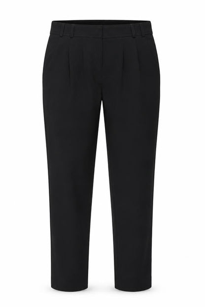 Womens UK Size 8 Red Herring Regular Fit  Black Trousers
