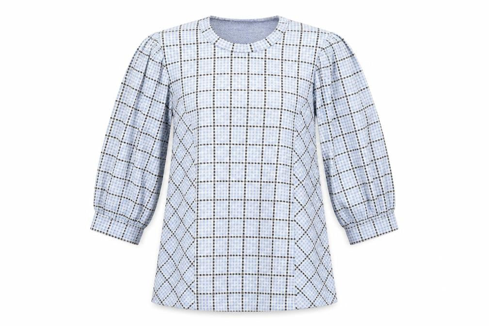 Womens UK Size XS Savida Blue Tunic Blouse