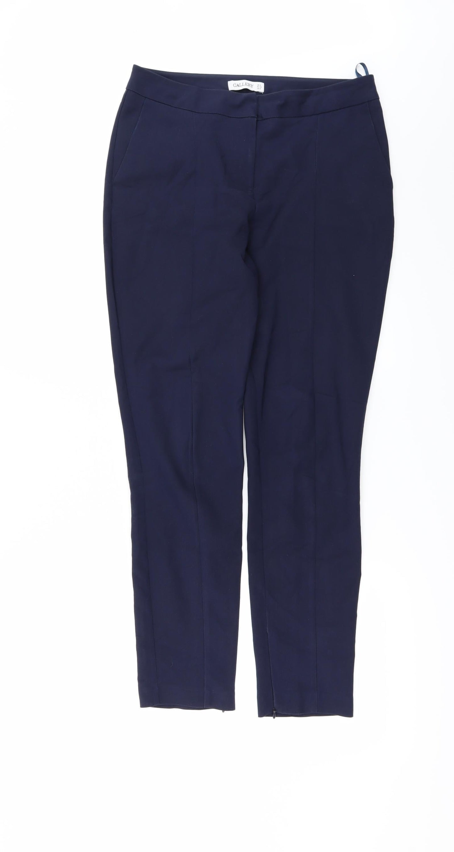 Womens UK Size 8 Gallery Regular Fit  Blue Trousers
