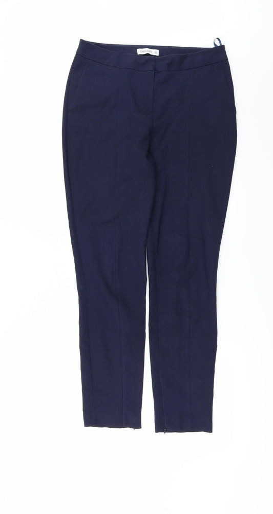 Womens UK Size 8 Gallery Regular Fit  Blue Trousers