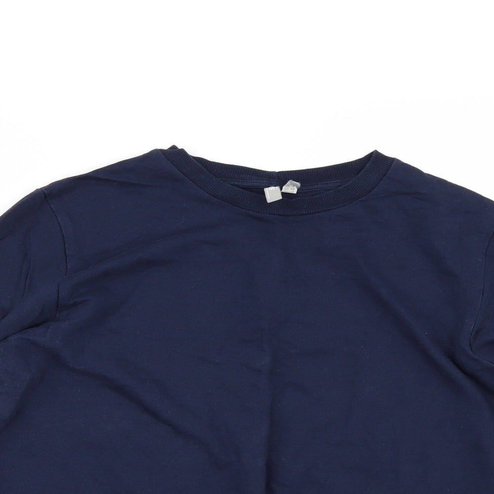 Womens UK Size 12 ASOS Blue Pullover Sweatshirt