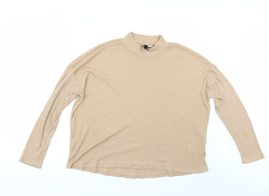 Divided by H&M Womens Beige   Pullover Jumper Size M