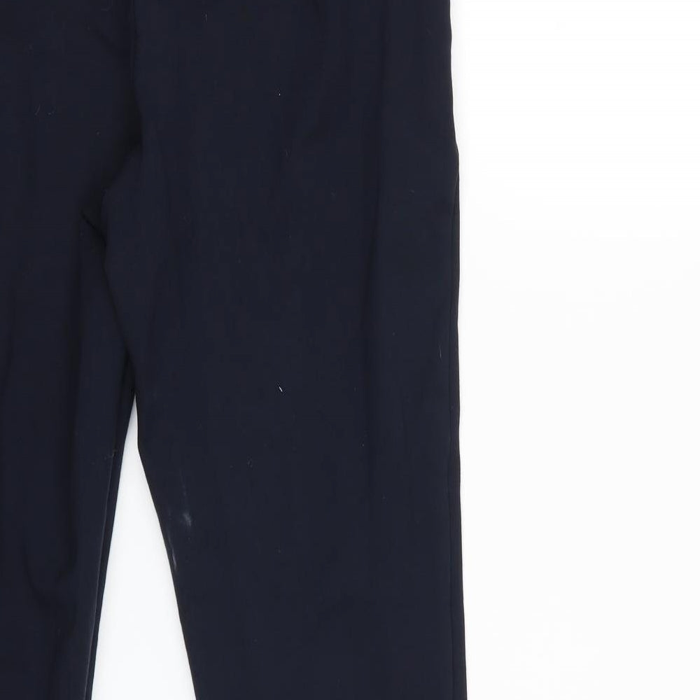 Womens UK Size 10 Marks and Spencer Regular Fit  Blue Trousers