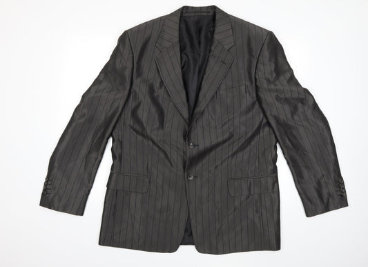 Mens UK Size 44 Preworn Regular Grey Suit Jacket
