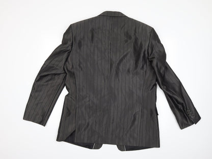 Mens UK Size 44 Preworn Regular Grey Suit Jacket