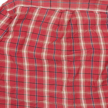 Mens UK Size M giovanni galli Red  Button-Up Long Sleeve Casual Shirt