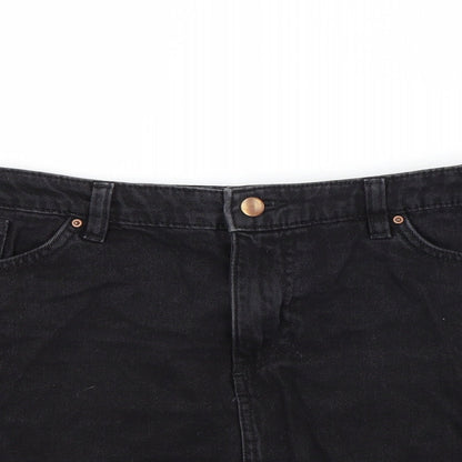 Divided Womens Black   Mini Skirt Size 10