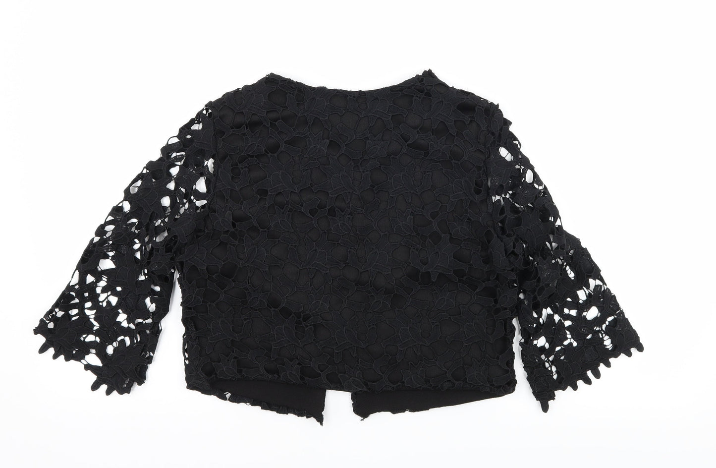 Womens UK Size M Preworn Black Jacket