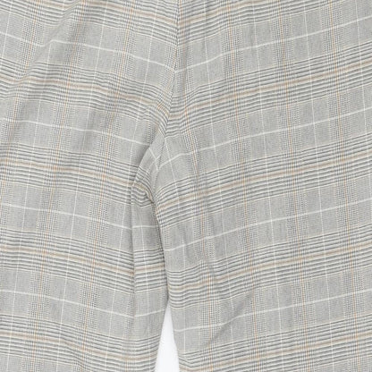 Womens UK Size 34 in Preworn Regular Fit  Grey Trousers