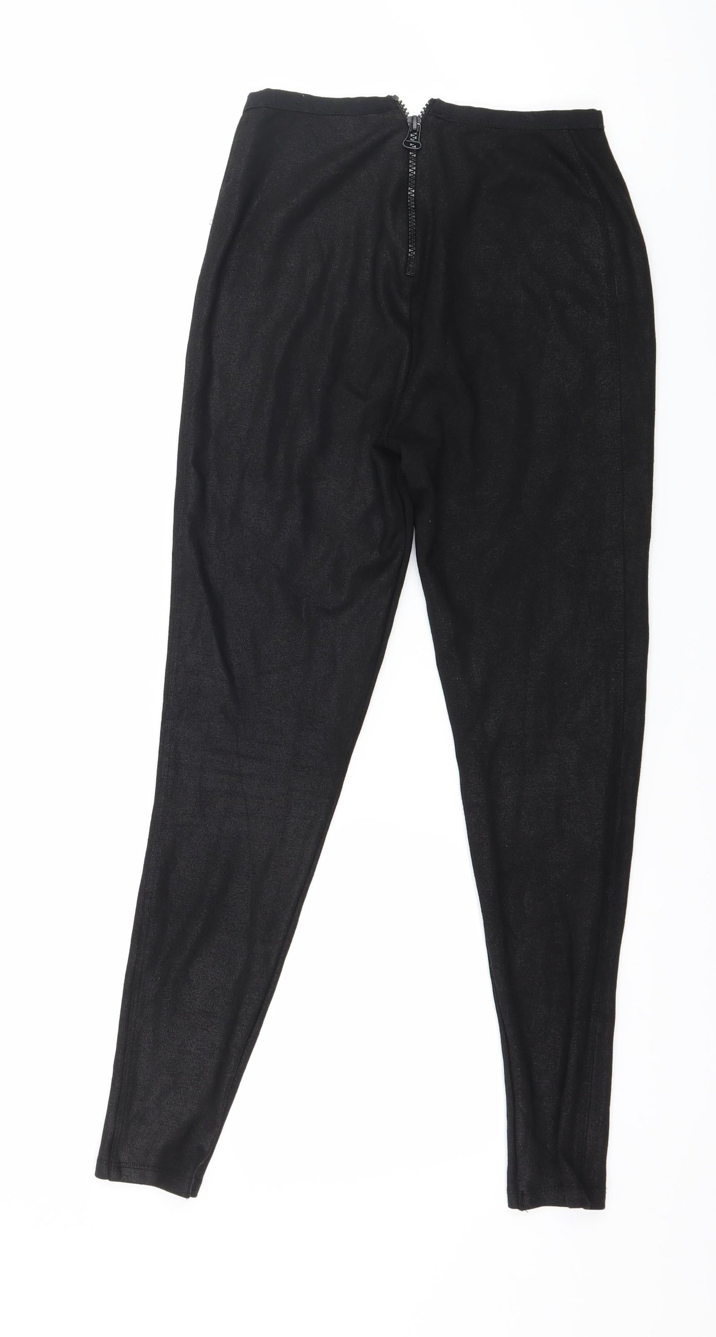 Womens UK Size 8 River Island  Pedal Pusher Black Leggings