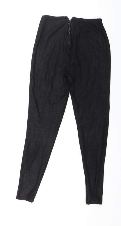 Womens UK Size 8 River Island  Pedal Pusher Black Leggings