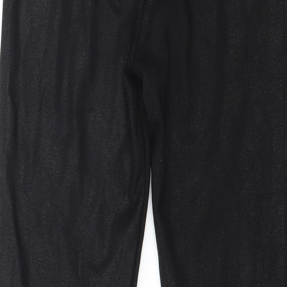 Womens UK Size 8 River Island  Pedal Pusher Black Leggings