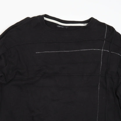 Cedar Wood State Mens Black   Pullover Jumper Size L