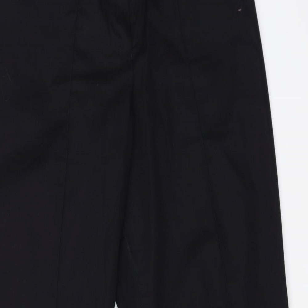 work in style Mens Black   Trousers  Size 36 in L32 in