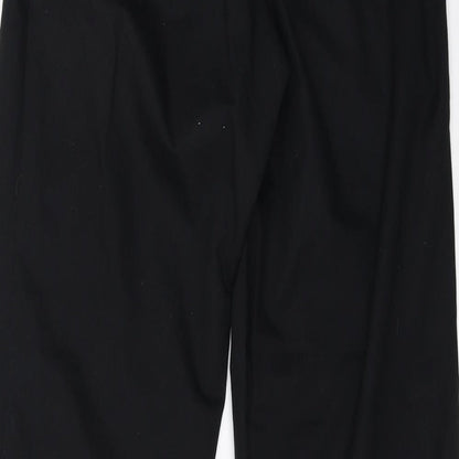 work in style Mens Black   Trousers  Size 36 in L32 in