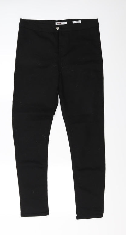 Womens UK Size 14 Portobello Regular Fit Skinny Black Jeans
