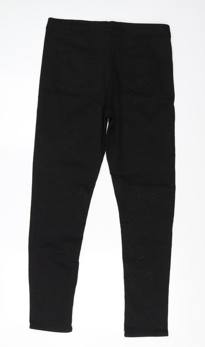Womens UK Size 14 Portobello Regular Fit Skinny Black Jeans