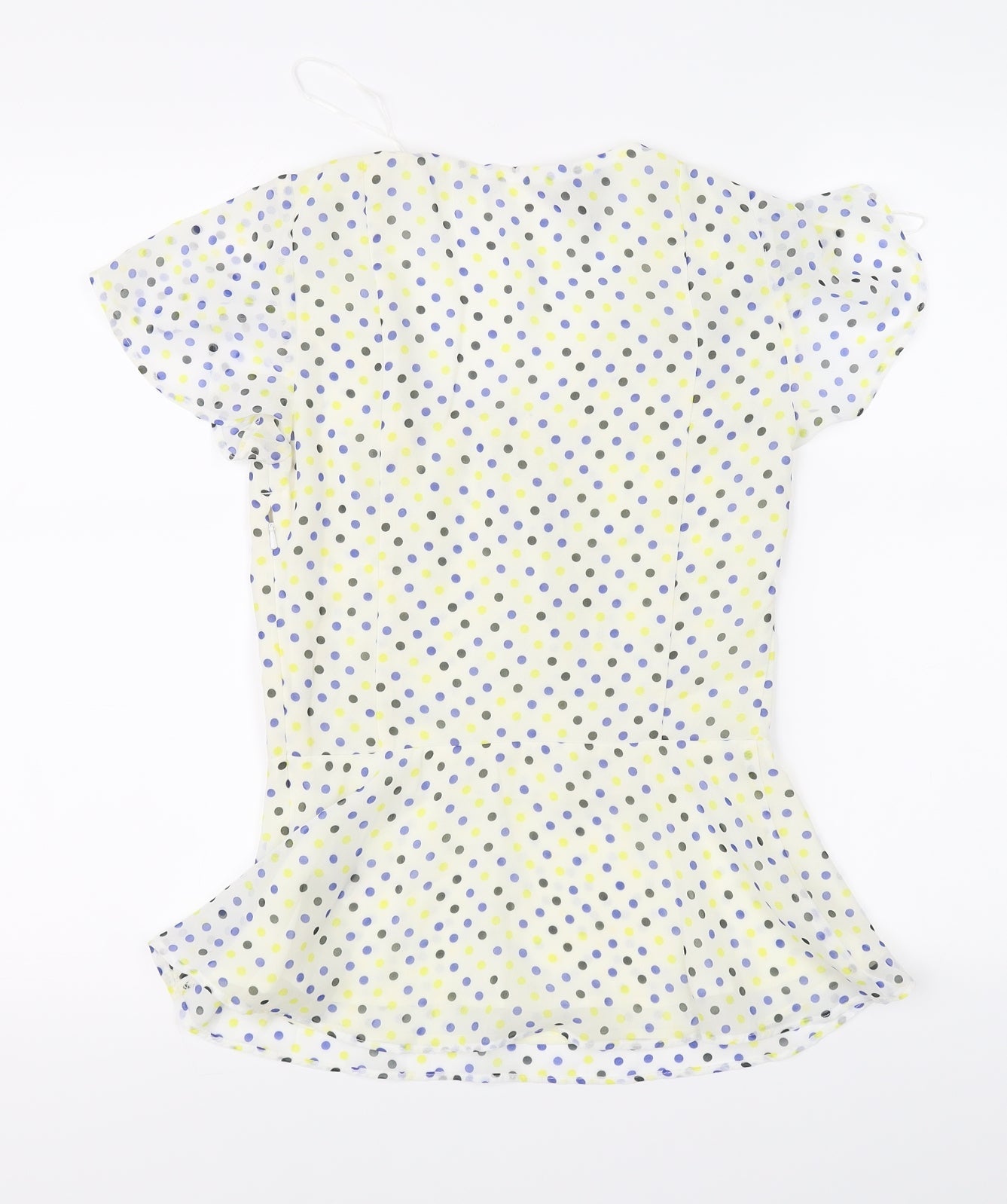 Womens UK Size 8 Pepperberry Ivory Basic Blouse