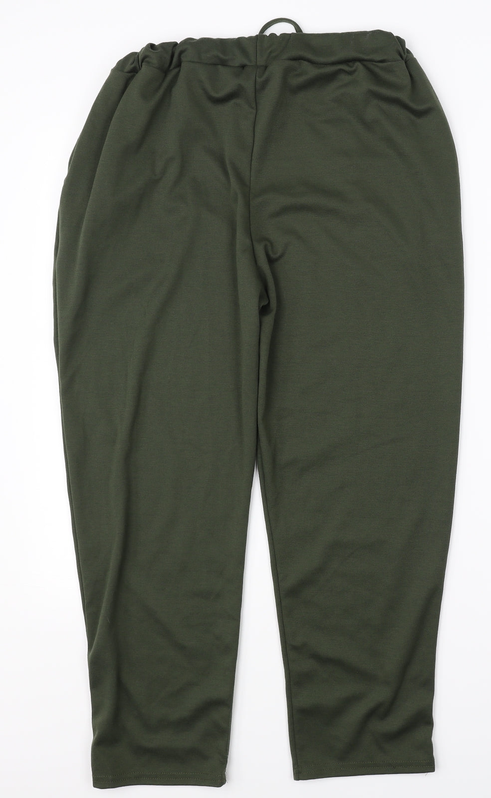Womens UK Size 26 in Preworn Regular Fit Jogger Green Trousers