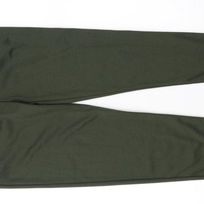 Womens UK Size 26 in Preworn Regular Fit Jogger Green Trousers