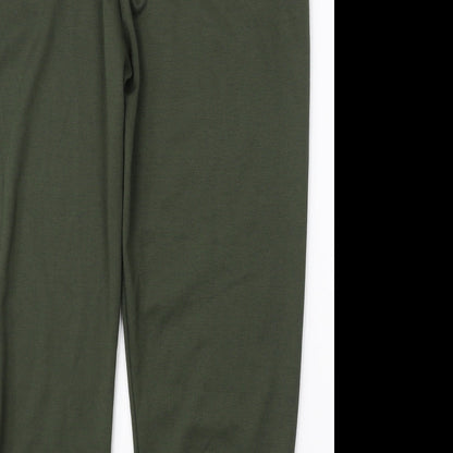 Womens UK Size 26 in Preworn Regular Fit Jogger Green Trousers
