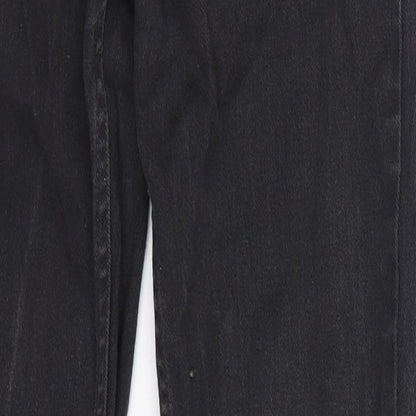 Denim Co Mens Black  Denim Skinny Jeans Size 28 L32 in