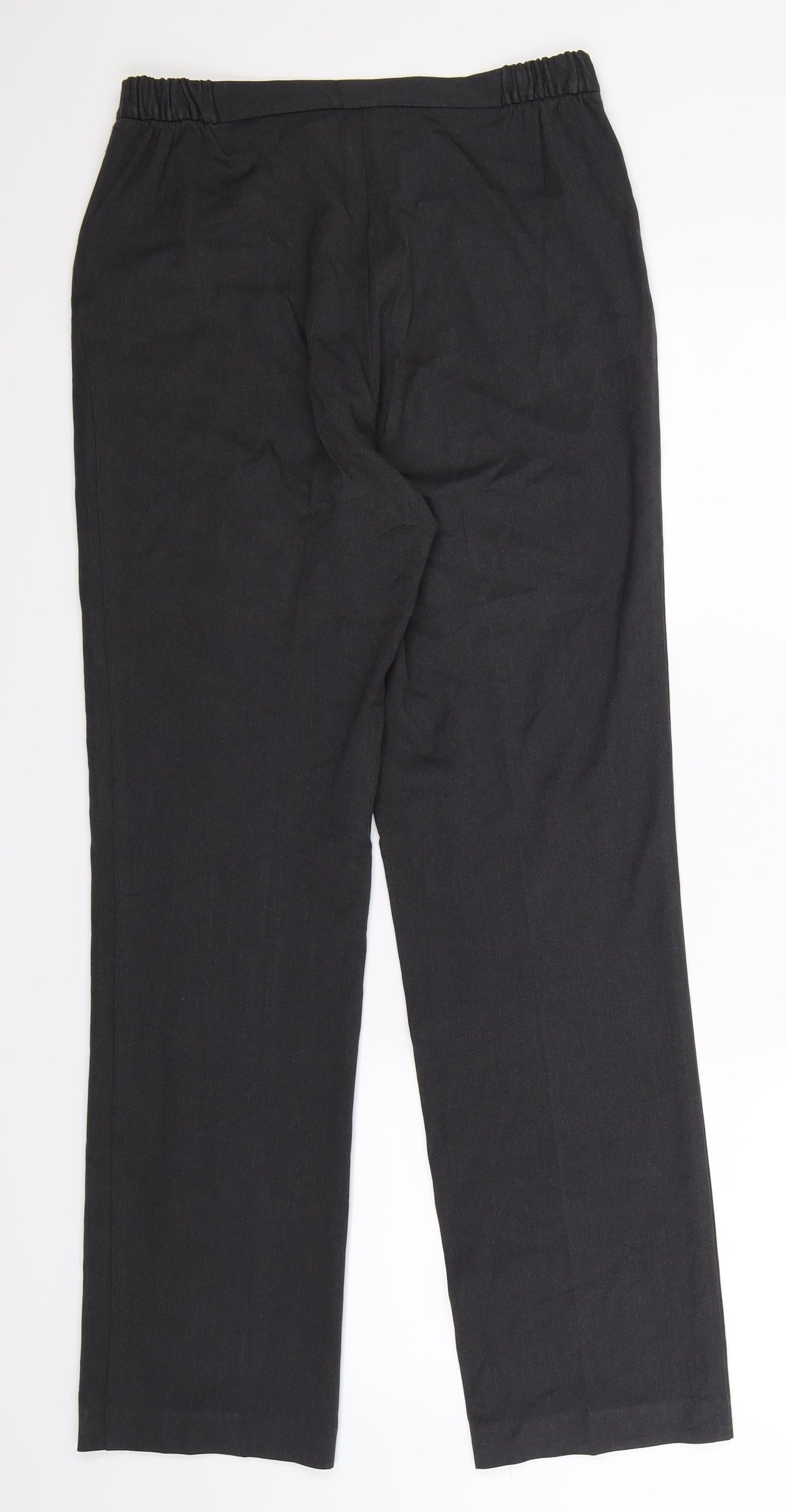 Womens UK Size 28 in Preworn Regular Fit  Grey Trousers