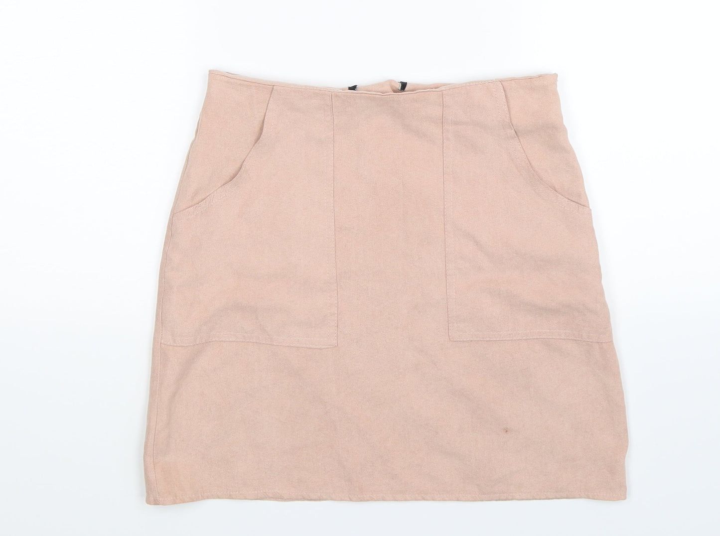 New Look Womens Beige   Mini Skirt Size 26 in