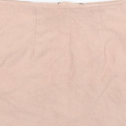 New Look Womens Beige   Mini Skirt Size 26 in
