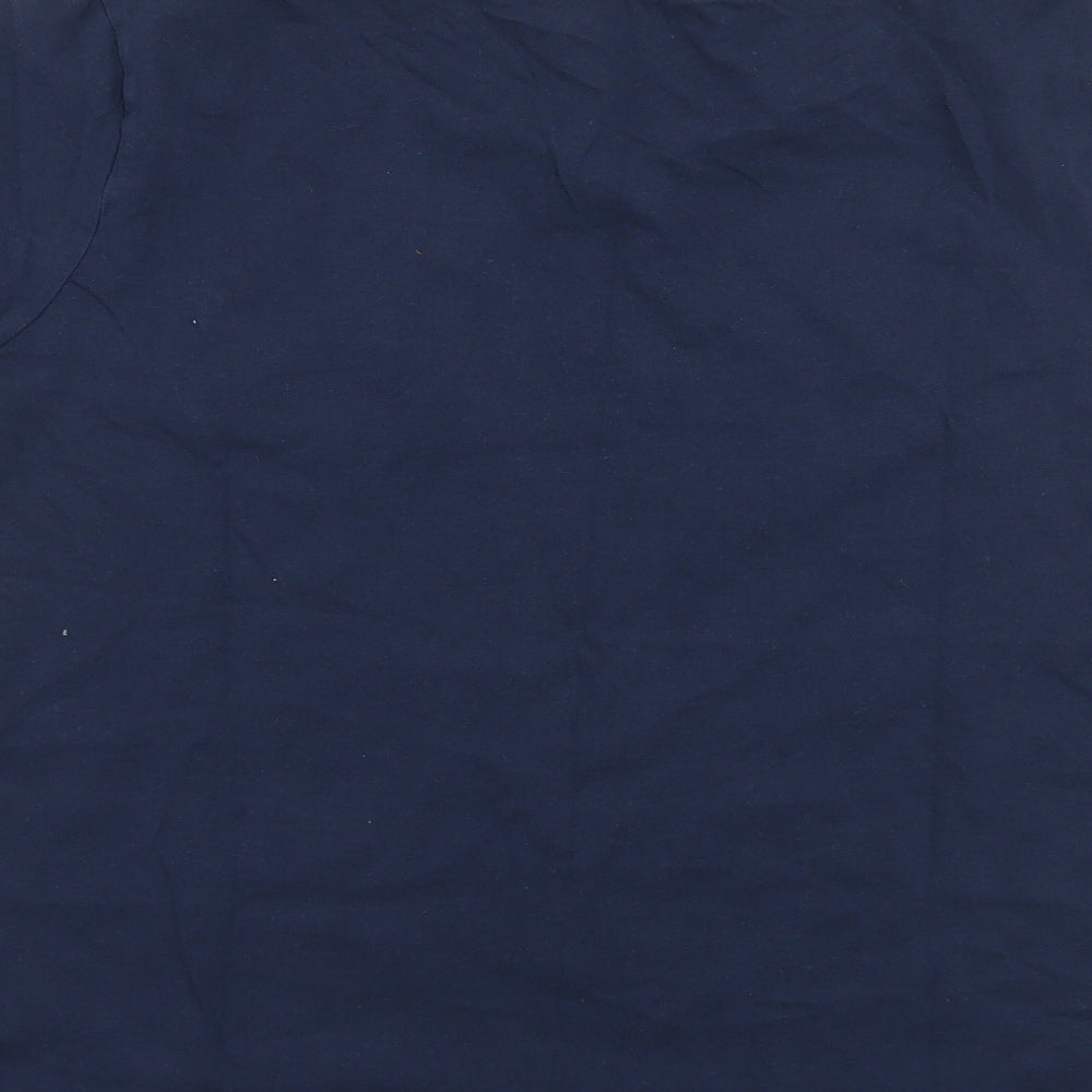 Womens UK Size M NEXT Blue Basic T-Shirt