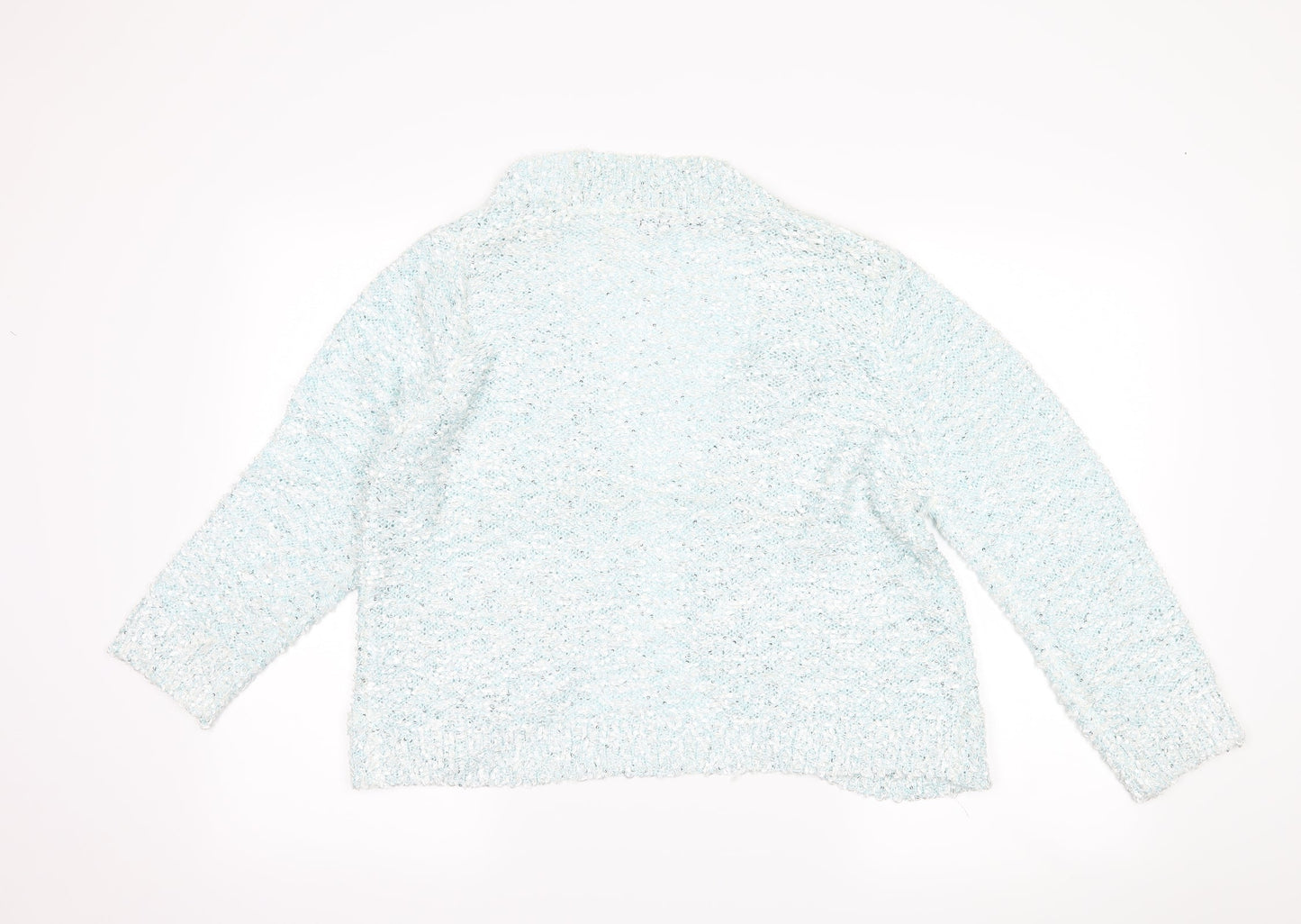 David Emanuel Womens Blue   Cardigan Jumper Size M