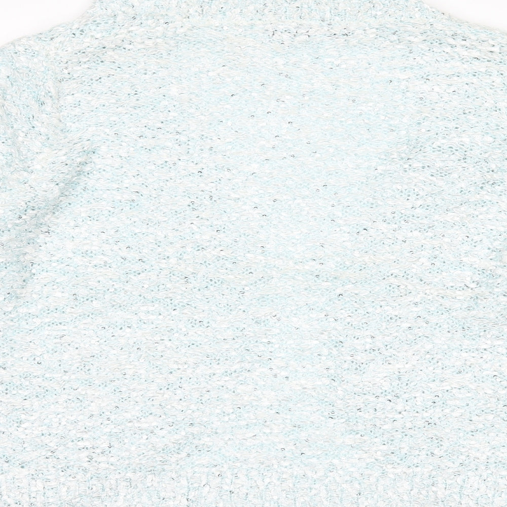 David Emanuel Womens Blue   Cardigan Jumper Size M