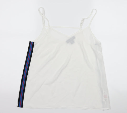 Primark Womens White   Camisole Tank Size 8