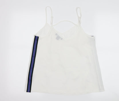 Primark Womens White   Camisole Tank Size 8