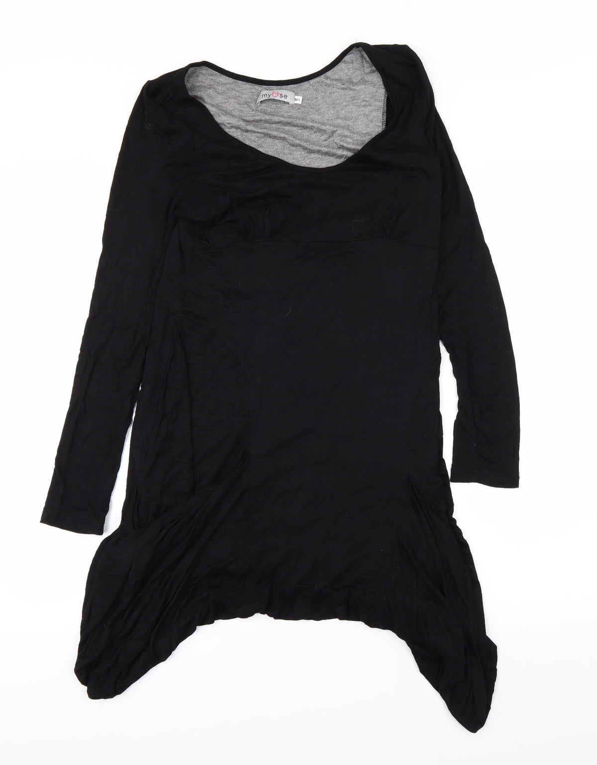 Additional front view of Myself women’s black a-line, size M