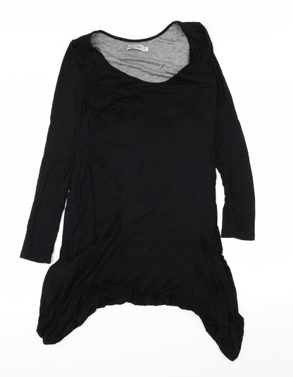 Additional front view of Myself women’s black a-line, size M