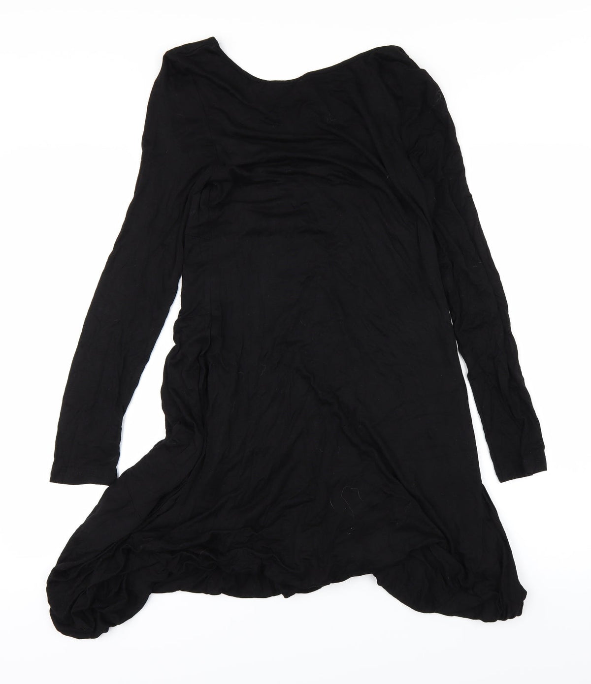 Back view of Myself women’s black a-line, size M