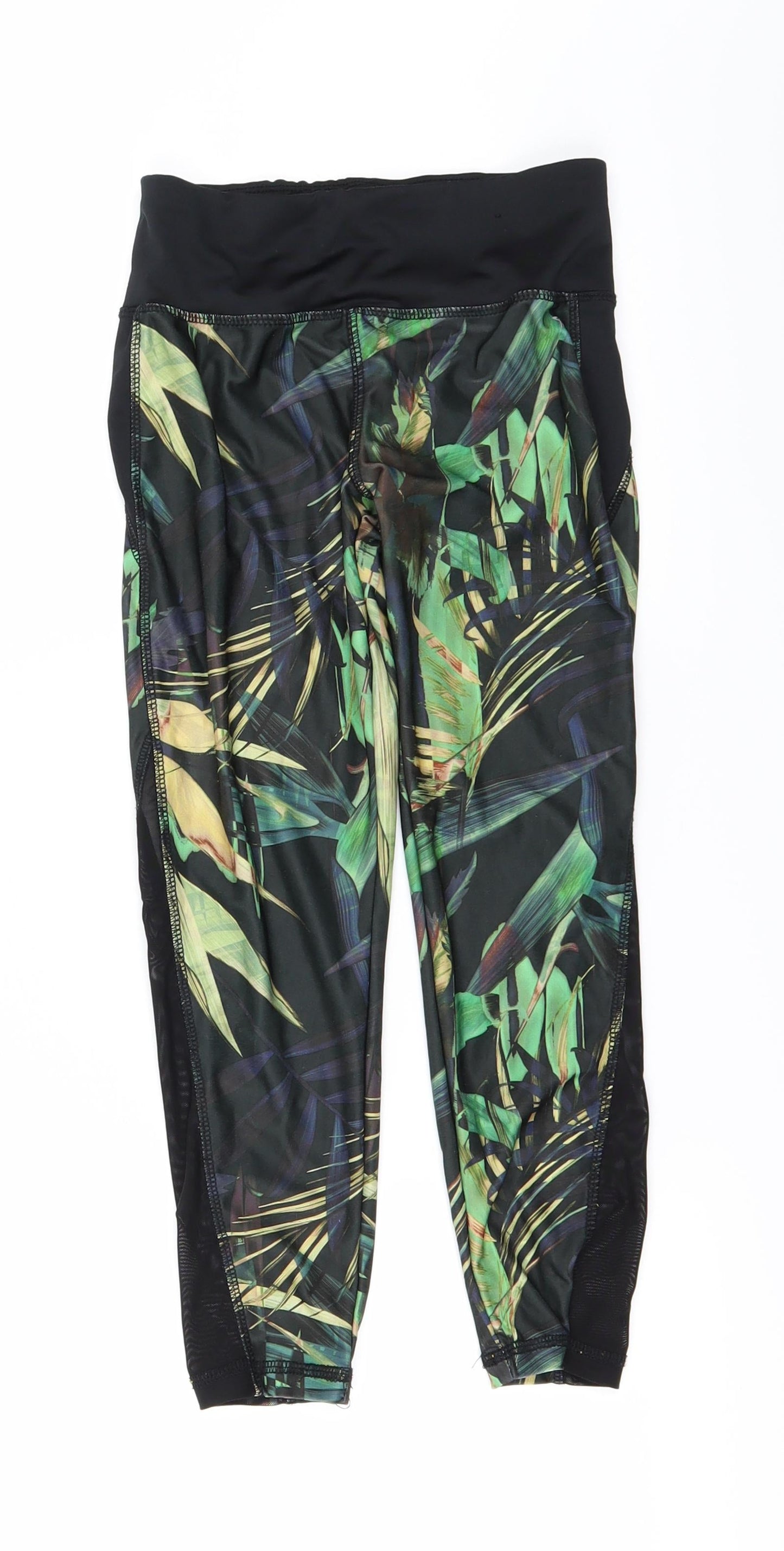 Womens UK Size 6 Workout  Jegging Green Leggings