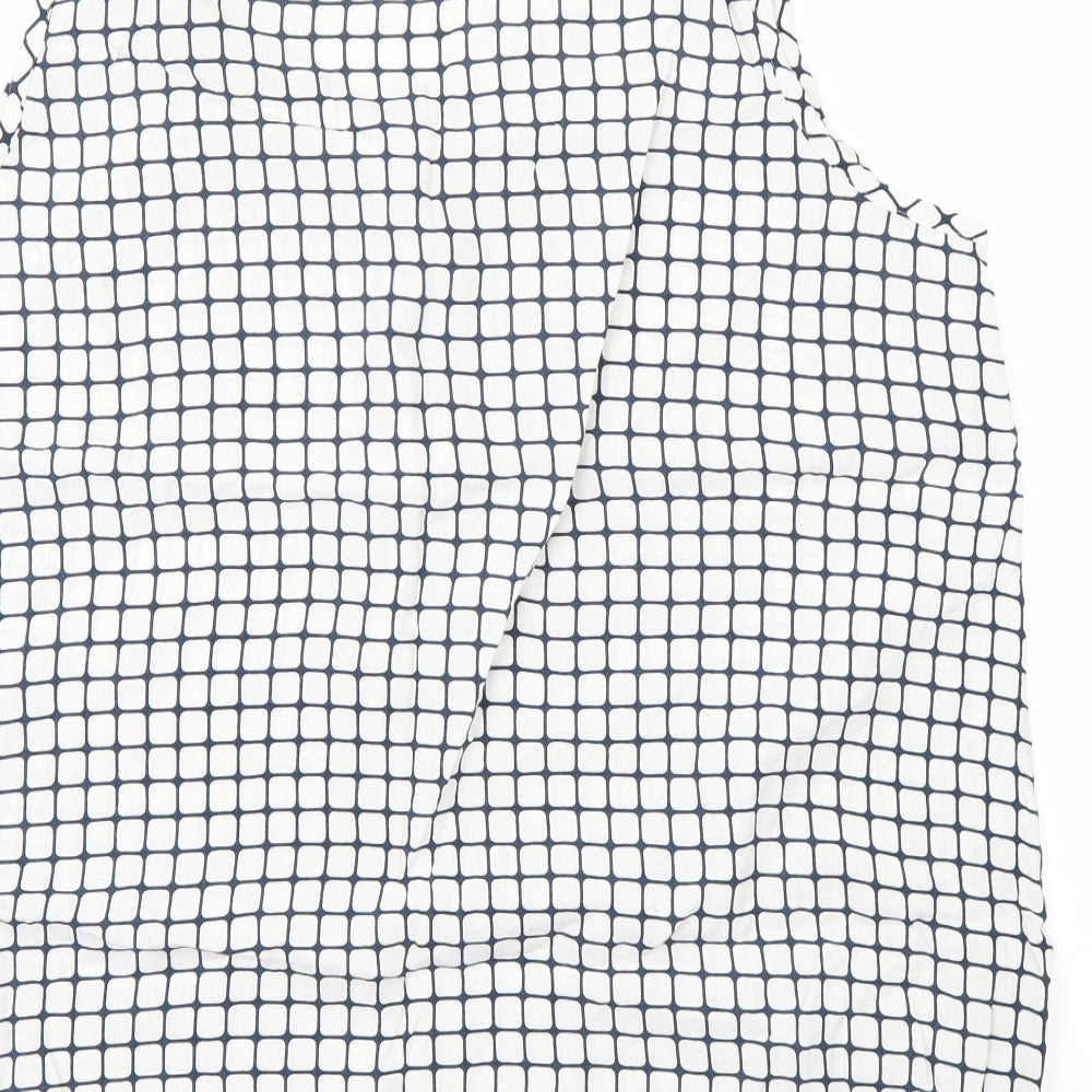 Womens UK Size 12 Marks and Spencer White Basic T-Shirt