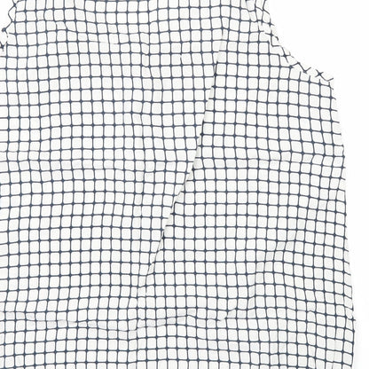 Womens UK Size 12 Marks and Spencer White Basic T-Shirt