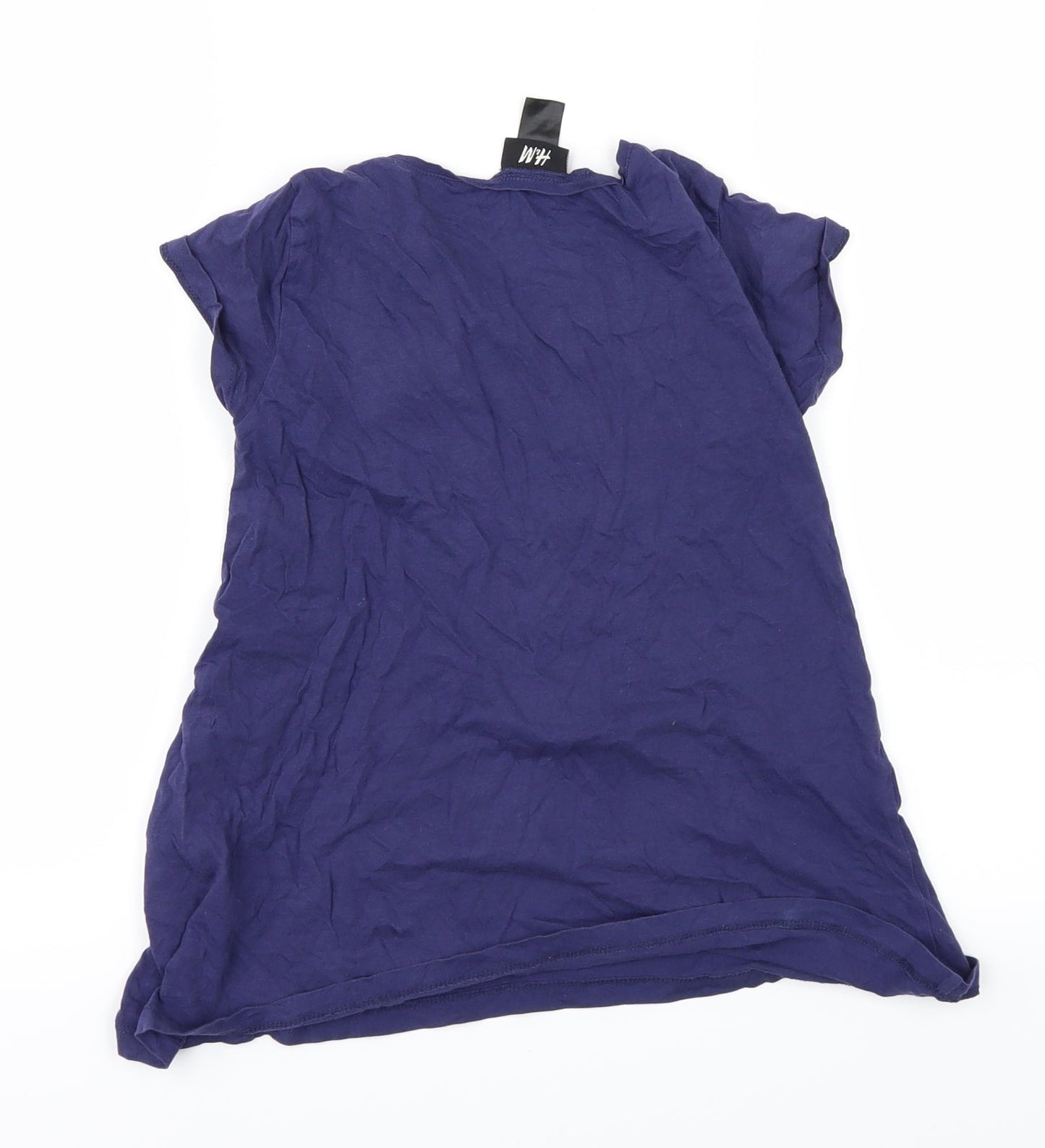 H&M Girls Purple   Basic T-Shirt Size 9-10 Years