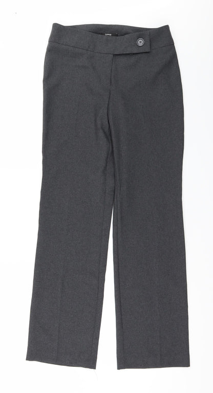 George Womens Grey   Trousers  Size 8 L30 in