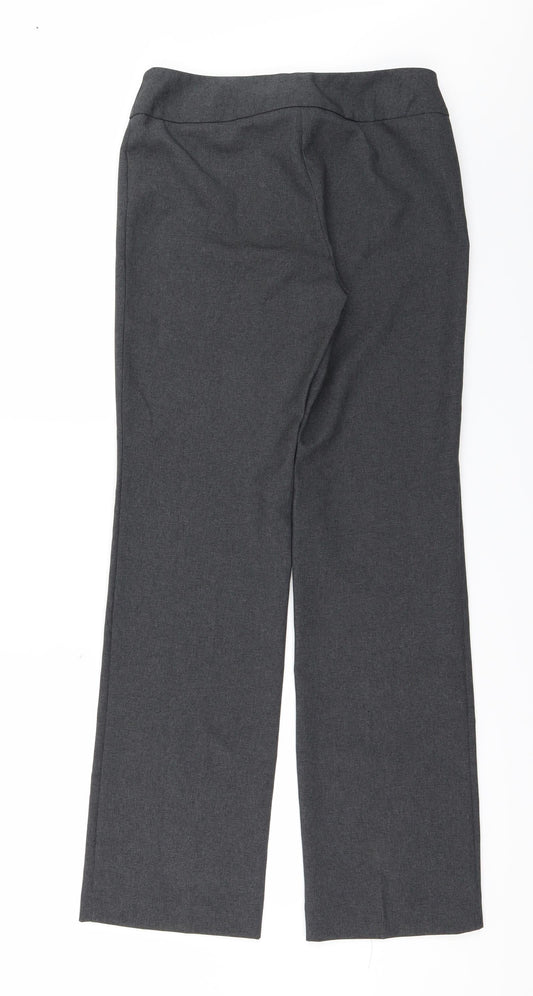George Womens Grey   Trousers  Size 8 L30 in