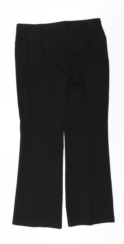 Womens UK Size 14 Marks and Spencer Regular Fit  Black Trousers