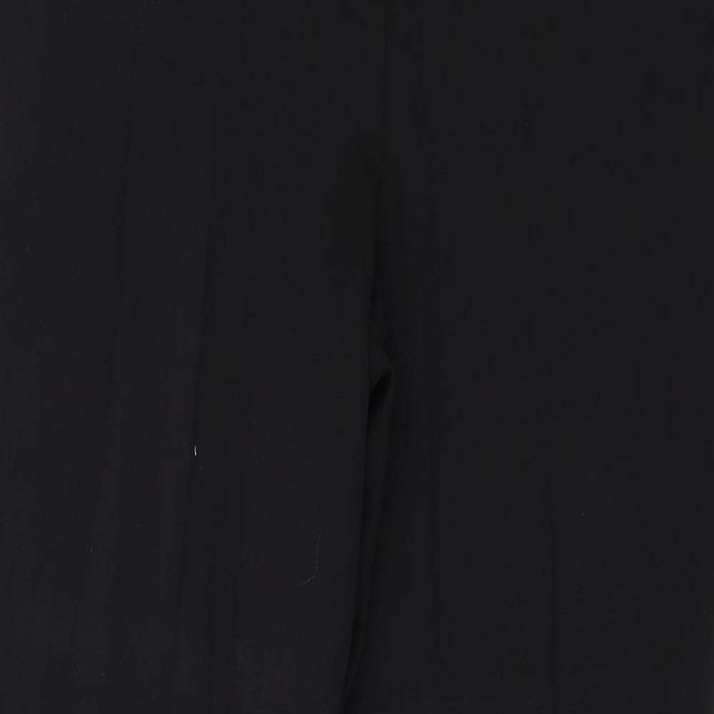 Womens UK Size 14 Marks and Spencer Regular Fit  Black Trousers