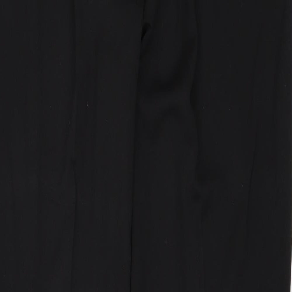 Womens UK Size 14 Marks and Spencer Regular Fit  Black Trousers