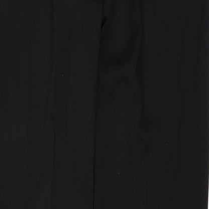 Womens UK Size 14 Marks and Spencer Regular Fit  Black Trousers