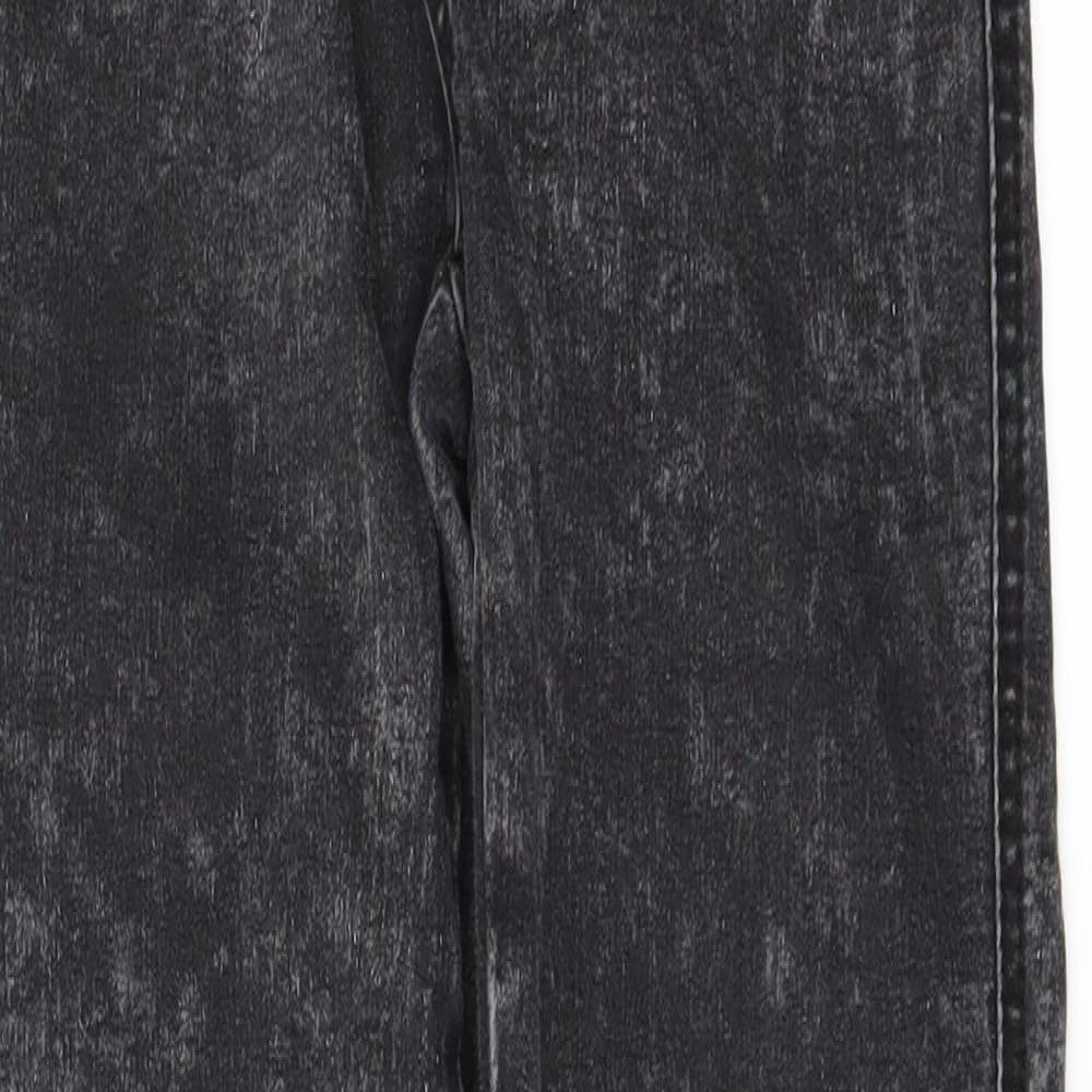 Womens UK Size 8 denim club Regular Fit Skinny Black Jeans