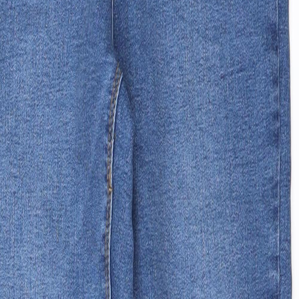 Womens UK Size 8 DenimCo Regular Fit Straight Blue Jeans